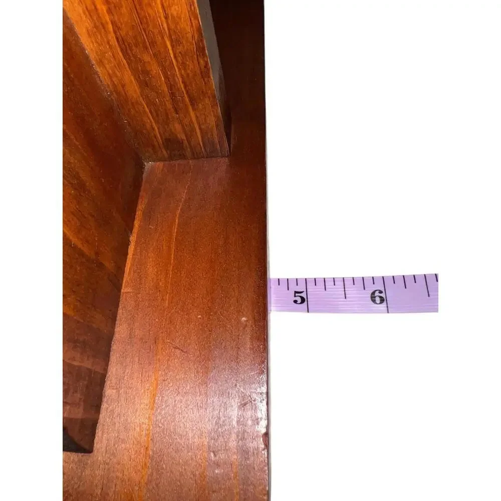 VTG 90's Wooden Wall Candle‎ Sconce Grandmacore Cottage Decor